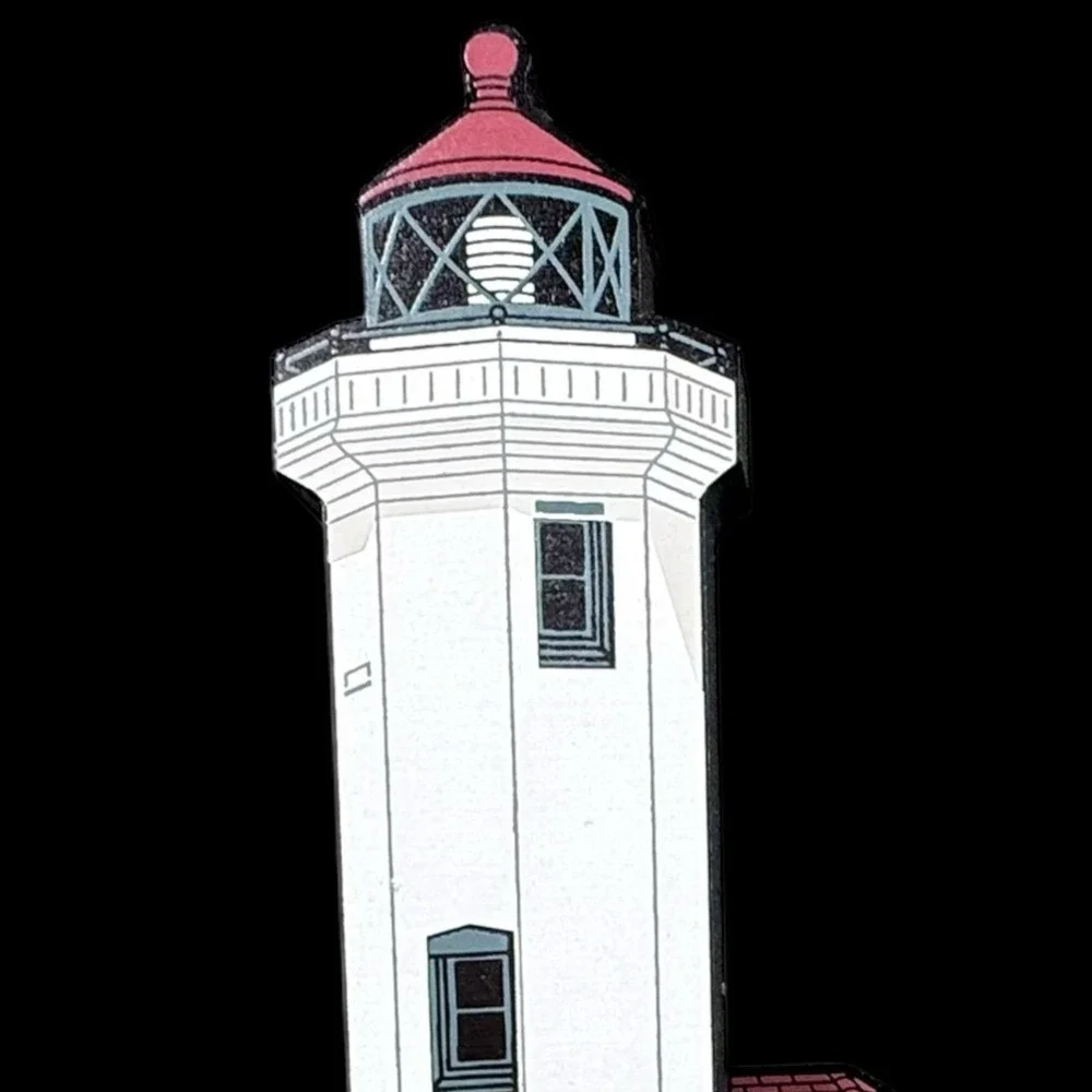 Point Wilson Lighthouse Port Townsend, WA‎ Shelia's Shelf Sitter with box 2001